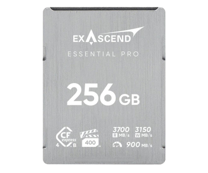 Karta pamięci ExAscend 256GB Essential Pro CFexpress B 4.0